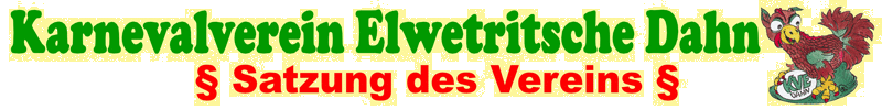 KVE-Elwetritsche-Satzung